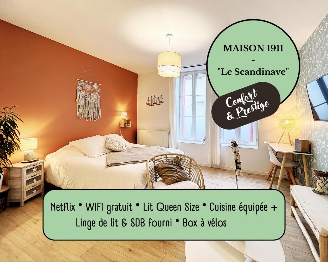 Appart Le Scandinave - Maison 1911 - Confort & Prestige 지엔 외부 사진